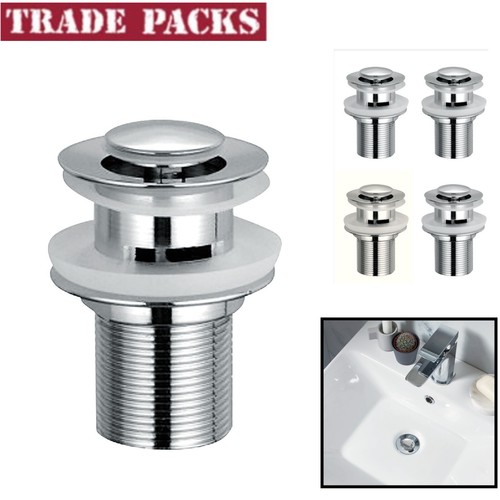 Basin waste slotted pop - pop, up