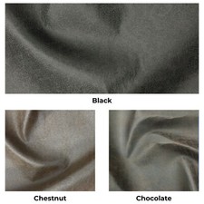 SUEDETTE LEATHER LOOK FABRIC