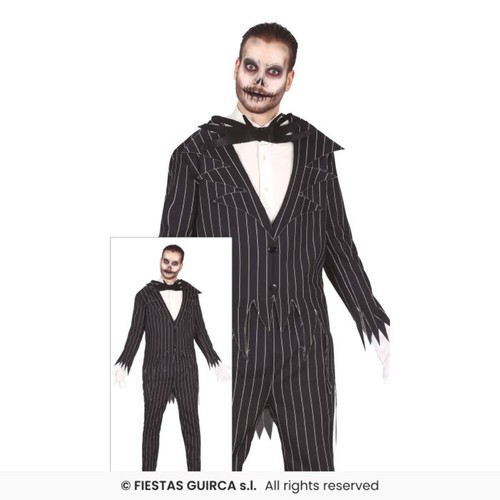 Skeleton costume mens pin - costume,