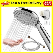 Chrome Shower Head And Hose