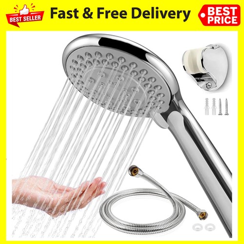 Chrome shower head and - chrome,