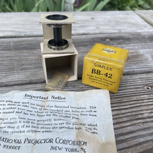 Vintage nos simplex 42 - simplex, bb-42