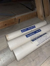 3 Rolls - White Patterned