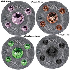 Kilt Fly Plaid Brooch Various