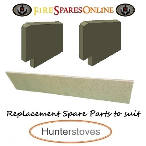 Full set fire bricks - set,
