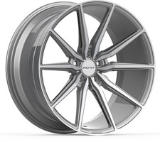 Alloy Wheels 19" Inovit Frixion 5 Silver Polished Face For VW Golf [Mk5] 04-09