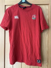 Men’s Canterbury England Rugby T-Shirt Size Small