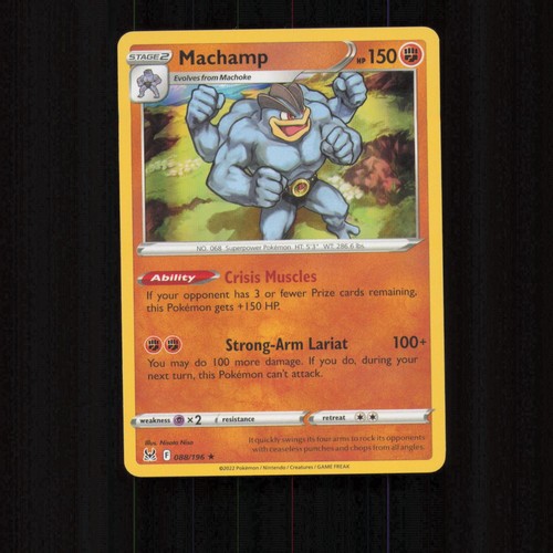 Machamp 088 196 - machamp, rare
