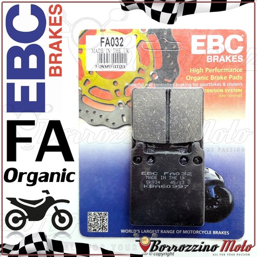 Organic rear brake pads ebc - organic,