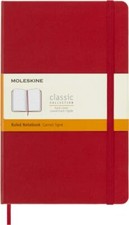 Moleskine Classic Ruled Paper Notebook, Hard Cover and Elastic Closure Journal