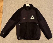 PALACE SKATEBOARDS POLARTEC SHELL JACKET Fleece M Polyester - Black