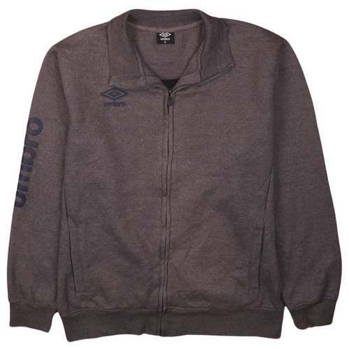Umbro men grey full zip - men's,