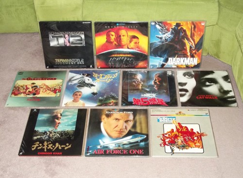 Japanese laserdisc collection - japanese,