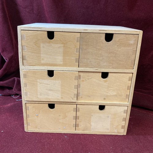 Ikea moppe wooden drawer - ikea, 6-drawer
