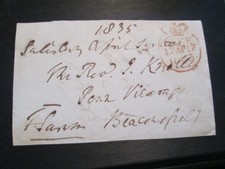 GB Signed Free Front 1835 T Sarum, Thomas Burgess, Bishop of Salisbury