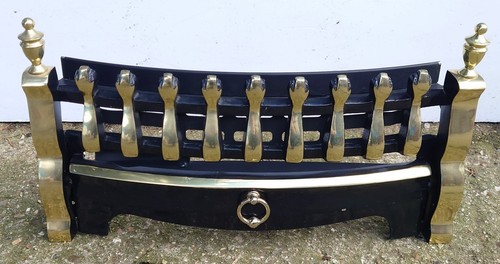 Cast metal fire front fret - 18",