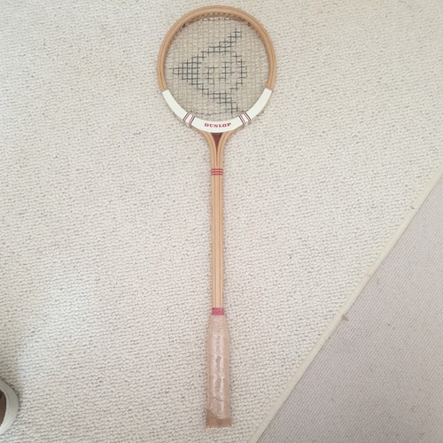 Vintage squash racket dunlop - vintage,
