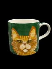 Anthropologie Cat Mug The Art