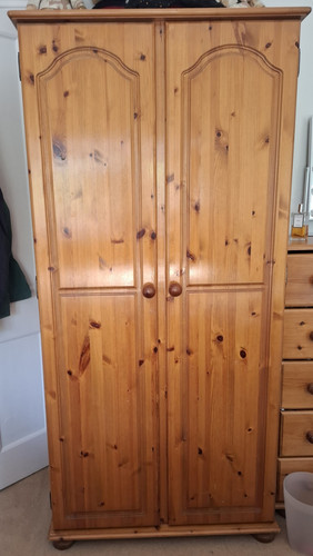 Pine wood door - 2,
