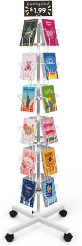 Rotating greeting card display - rotating,