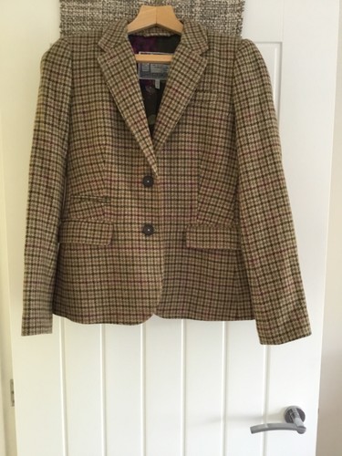 Joules womens tweed brown - joules,