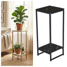 2 Tier Metal Plant Shelf Rack