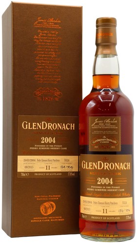 Glendronach batch 12 single - 12,