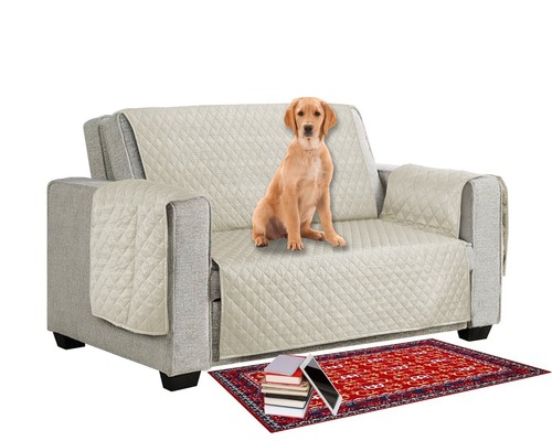 Quilted sofa slip - slip, 1