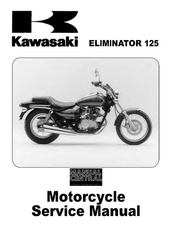 Service manual for - for, kawasaki