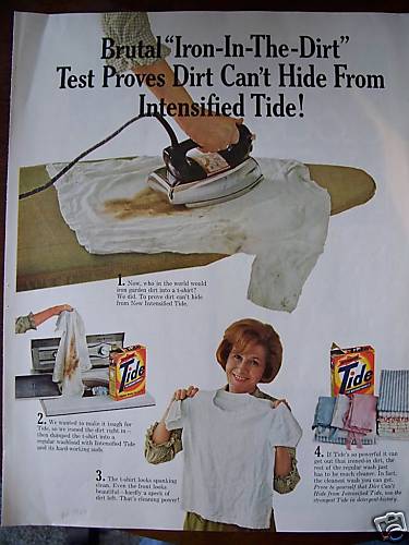 1966 tide detergent - tide, in