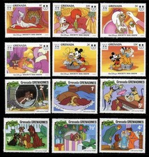 Walt disney stamp - stamp, collection
