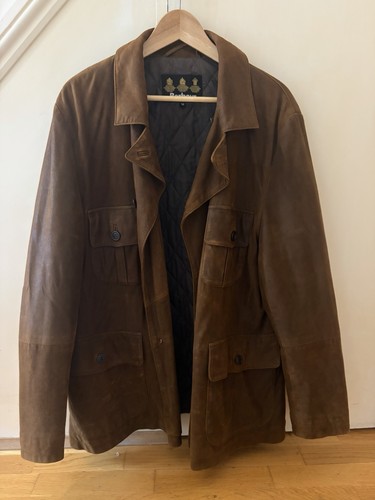Barbour men brown soft suede - barbour,