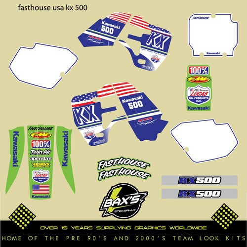 Kawasaki 500 fasthouse usa - 500,