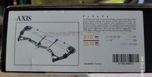 Archery axis compound bow - compound,