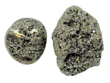 Pyrite Rough Natural & Tumbled