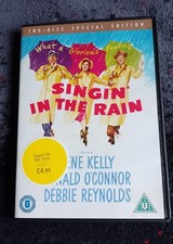 Singin' In The Rain DVD Gene Kelly 2 Disc Debbie Reynolds Classic 1952 Movie 