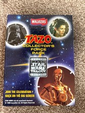 Star Wars Tazo collectors force pack.  UK Walkers crisp promotion 1996.