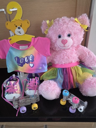 Build bear pink teddy - teddy, +