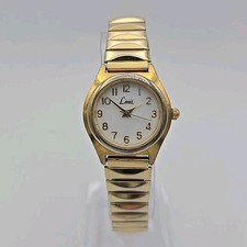 LIMIT Watch Ladies Expander Bracelet Gold Style New Battery Quartz Womens