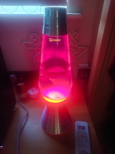 Mathmos platinum vinyl lava - vinyl,