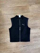 Womens Small Black Gilet Puma 