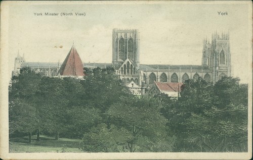 York minster north view - minster,
