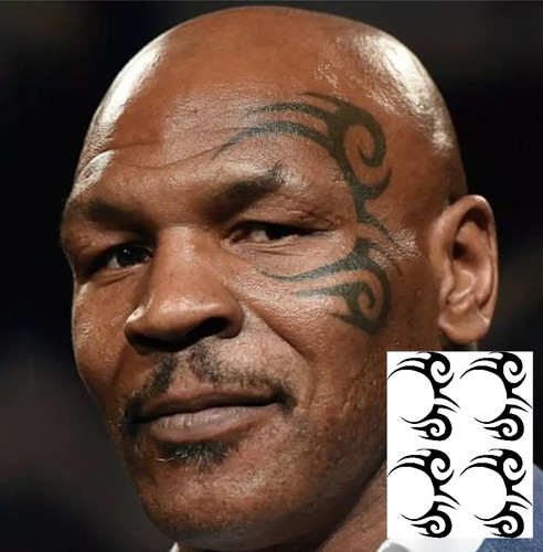 Mike tyson tribal - tribal, tattoo
