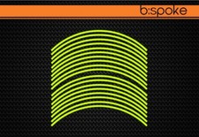 Fluorescent Motorcycle Car Rim