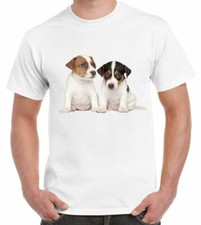 Jack Russell Terrier Puppies Men's T-Shirt - Russells Gift Present