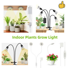 SANSI LED Grow Light Indoor Plants Full Spectrum Veg Flower Growing Lamp W Timer