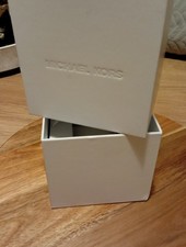 Michael Kors Off-White/Cream Empty Watch Box with Cushion