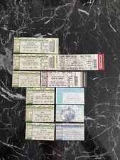 Lot of 10 ROCK CONCERT TICKET
