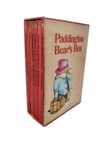Paddington bear box book - box,