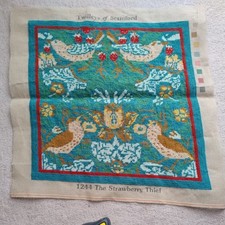 Twilleys of Stanford Tapestry Completed Strawberry Thief William Morris Design